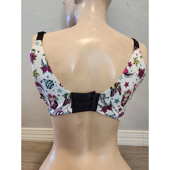 Torrid Bra 40D Sailor Diamond Star Dream Wirefree Lightly Lined - Picture 3 of 5